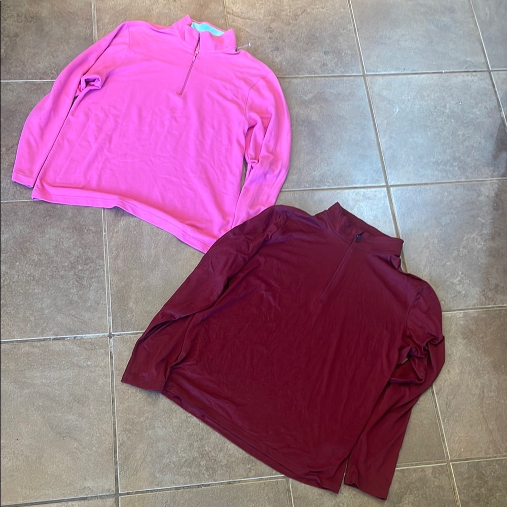 Men’s Pullovers X two men’s Large